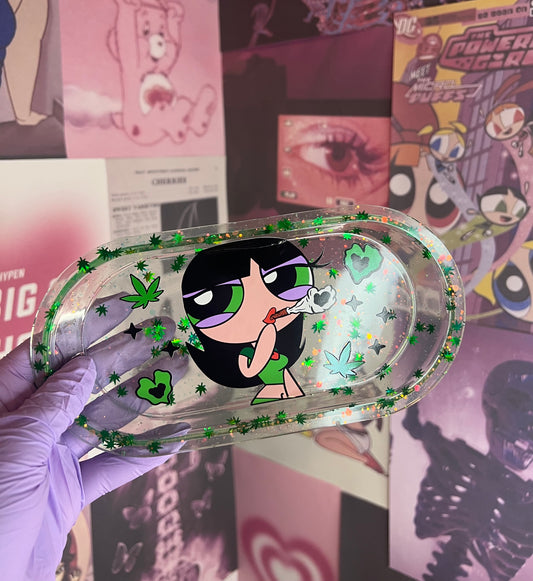 Green Girl Mini Tray