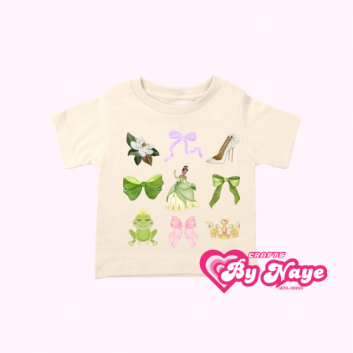 Green Frog Princess Tee